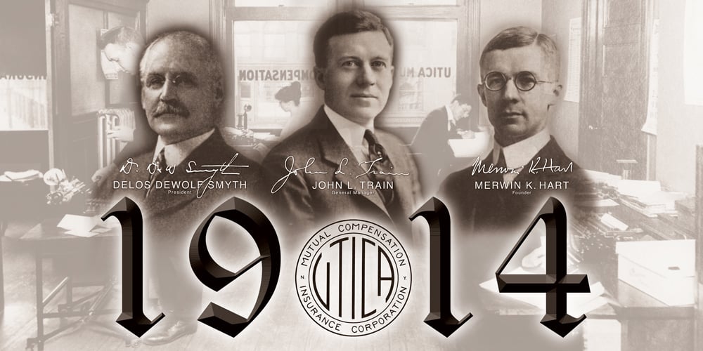 Founding company executives, 1914